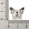Brass Cubic Zirconia Beads KKB-L215-033P-3