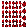 40Pcs Computerized Embroidery Polyester Iron on/Sew on Patches DIY-FG0010-36B-1