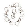 Alloy Swivel Lobster Claw Clasps X-E168-3