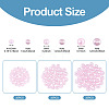105Pcs 3 Styles Electroplate Opaque Solid Color Glass Beads Strands GLAA-TA0004-40B-4