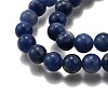 Natural Sodalite Beads Strands G-E110-4mm-3-4