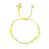 Bohemian Knotted Braided Nylon Cord Bracelets UQ5107-3-1