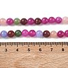 Dyed Natural Malaysia Jade Beads Strands G-G021-02A-29-2