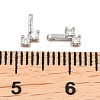 Brass Micro Pave Cubic Zirconia Charms KK-H538-19B-P-3