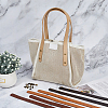 SUPERFINDINGS 8 Sets 4 Colors  PU Leather Bag Handles FIND-FH0009-04-4