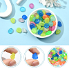 200g Luminous Acrylic Beads OACR-SP0001-79C-3