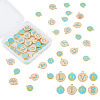 2Bags 2 Styles Alloy Enamel Pendants ENAM-TA0003-53B-1