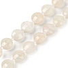 Natural White Moonstone Beads Strands G-B094-A17-01-2