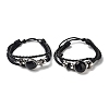 Natural Natural Obsidian Multi-strand Bracelets BJEW-Q337-01J-1