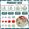 15Strands 12 Styles Electroplate Glass Beads Strands EGLA-PA0001-11-2