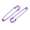 Spray Painted Iron Safety Pins IFIN-T017-09G-2