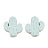 Printed Poplar Wood Beads WOOD-Z008-05C-1