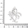 304 Stainless Steel Pendants STAS-S163-05B-P-3