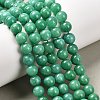 Natural & Dyed White Jade Beads Strands GSR055-1