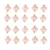 20Pcs Light Gold Alloy Enamel Charms ENAM-YW0001-36A-1