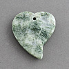 Natural Tree Agate Pendants G-S139-25-3