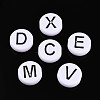 Opaque Acrylic Enamel Beads SACR-T035-17M-02-2