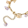 304 Stainless Steel Charm Bracelets BJEW-JB12824-3