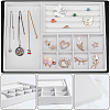 3 In 1 Multipurpose MDF Jewelry Trays ODIS-WH0086-078G-3