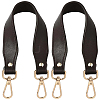 2Pcs PU Leather Bag Handles DIY-CL0002-66B-1