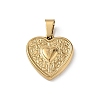 304 Stainless Steel Pendants SA-CBA34D4-01B-G-1