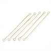 Brass Box Chain Tassel Links KK-R129-05G-1