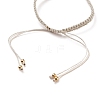 Adjustable Braided Polyester Cord Bracelet Making AJEW-JB00760-01-3