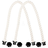 Practical Twisted Cotton Rope Bag Handle FIND-WH0116-34A-1