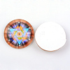 Glass Cabochons X-GGLA-L012-12mm-04-2