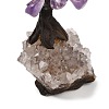 Natural Amethyst Chips Tree Sculpture DJEW-K026-01A-6