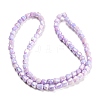 Electroplate Glass Beads Strand GLAA-G088-03-01H-3