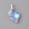 Electroplate Glass Pendants FIND-TAC0009-67S-01-1