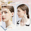 925 Sterling Silver Ear Stud Findings STER-BBC0009-92-5