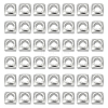 2G 925 Sterling Silver Spacer Beads STER-BC0003-49P-1