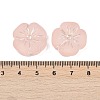 Frosted Transparent Acrylic Beads X1-OACR-P029-19B-02-4