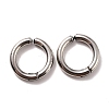 201 Stainless Steel Clip-on Earrings EJEW-Z014-01B-P01-1