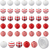 DIY Round Wooden Beads Bracelets Jewelry Making Kits DIY-SP0001-45B-1