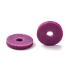 Eco-Friendly Handmade Polymer Clay Beads CLAY-R067-8.0mm-A49-3