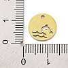 201 Stainless Steel Charms STAS-U016-11G-3