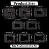 Transparent Acrylic Templates AJEW-WH0475-52B-2