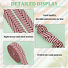 5 Yards Polycotton Jacquard Arrow Ribbon OCOR-WH0078-173A-4