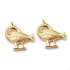 Brass Pendants KK-Z010-12G-1