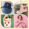 18Pcs 3 Styles Cloth Embroidery Cloth Iron on/Sew on Patches PATC-CP0001-09A-4