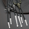 12Pcs 2 Styles Alloy Cord Ends FIND-FH0008-98-6