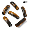 2Pcs Natural Tiger Eye Connector Charms G-YW0002-72A-1