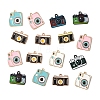 25Pcs 8 Styles Alloy Enamel Pendants ENAM-FS0003-13-2