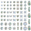 100G Opaque Acrylic Beads OACR-TA0003-75-2