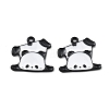 Panda Theme Alloy Enamel Pendants ENAM-F150-02-1