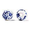 Handmade Porcelain Beads X-PORC-E021-02B-3