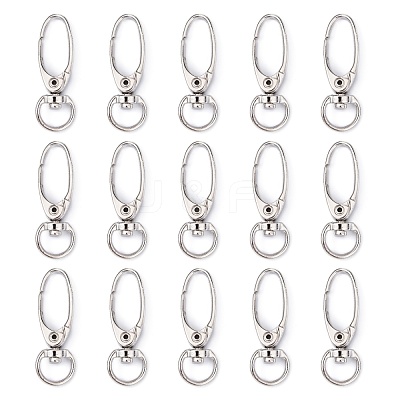 Iron Swivel Snap Hooks Clasps E341-6-1